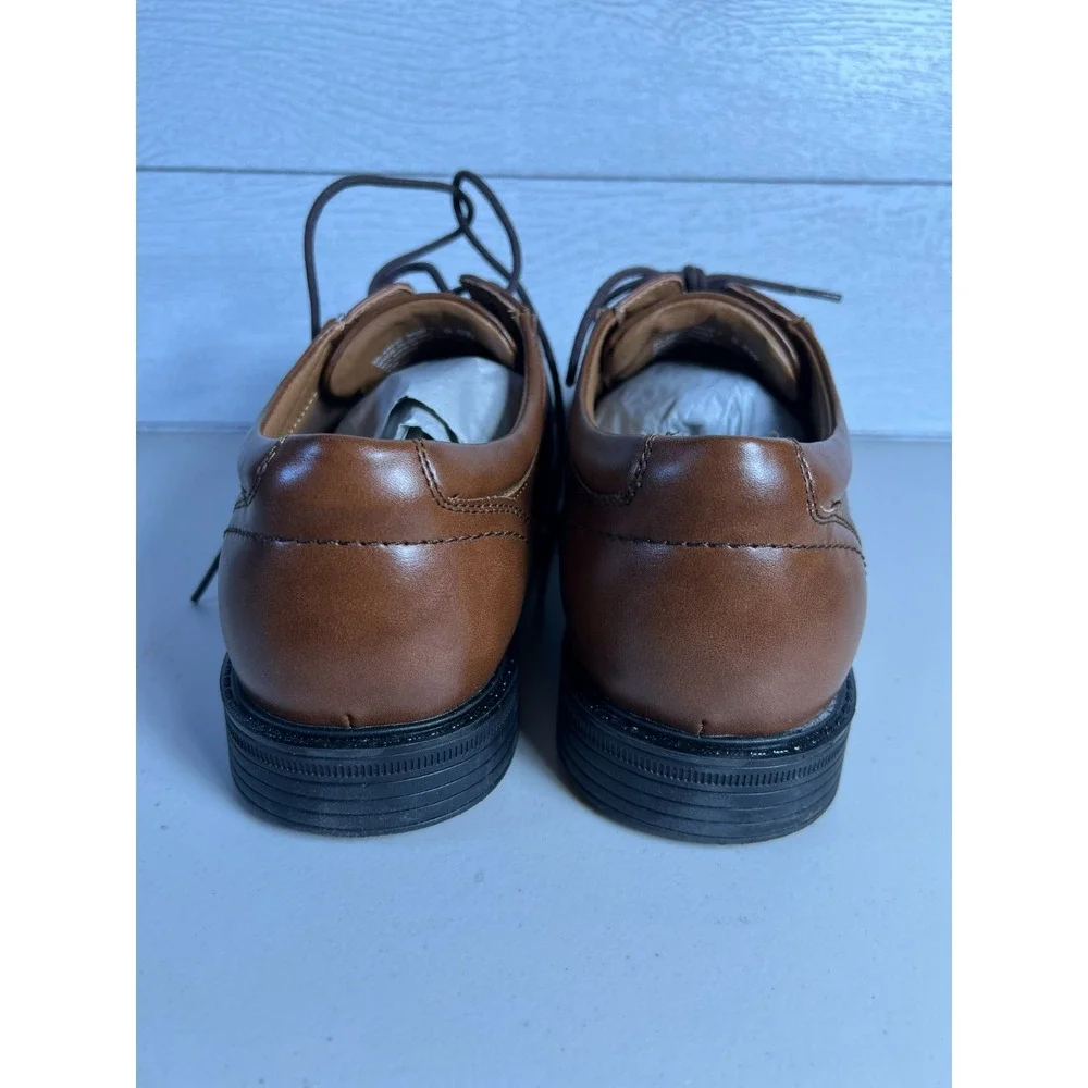Dockers 9.5W 9.5 Stiles Mens Oxford Dress Shoes Mahogany 90-44032 Brown